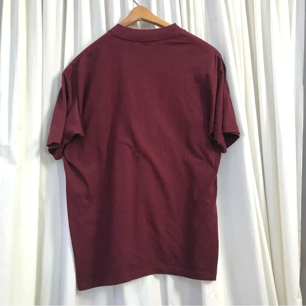 Vintage 80s I Write Therefore I Am Latin Scribo Ergo Sum Tee size L Made in USA - Picture 3 of 7